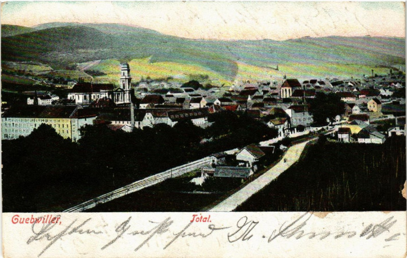 Carte postale ancienne Gebweiler - Total