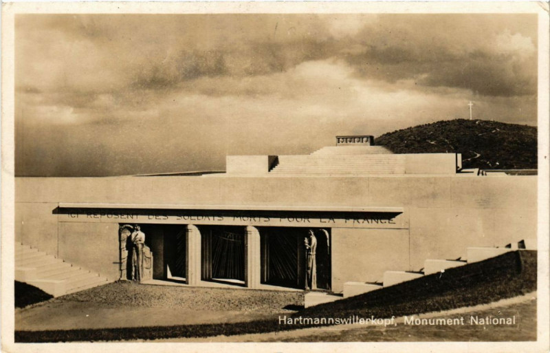 Carte postale ancienne Hartmannswillkopf - Monument National