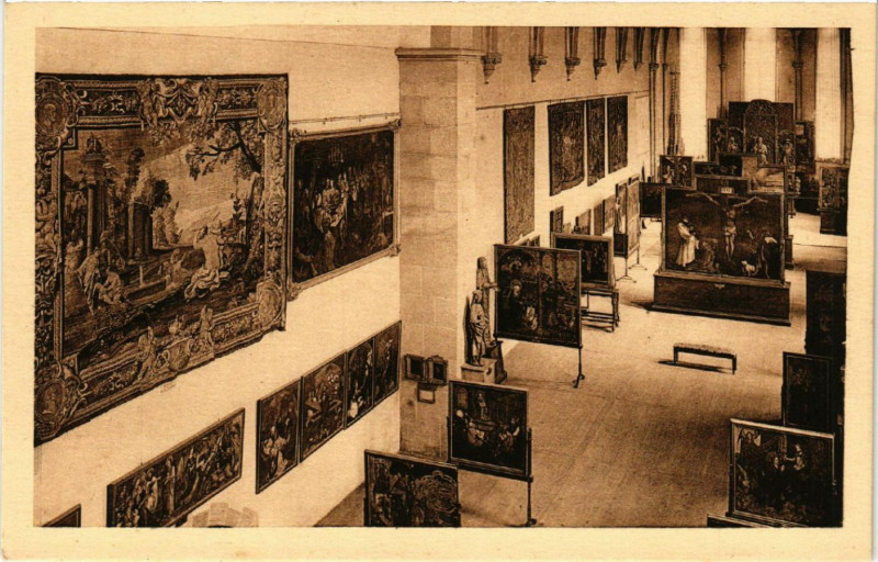 Carte postale ancienne Musée des Unterlinden a Colmar à Colmar