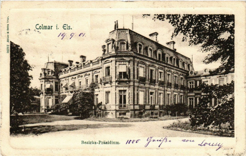 Carte postale ancienne Colmar i. Els. à Colmar