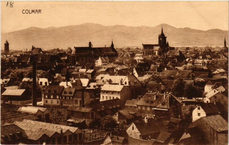 Carte postale ancienne Colmar à Colmar