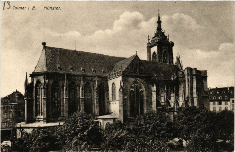 Carte postale ancienne Colmar i. E. - Munster à Colmar