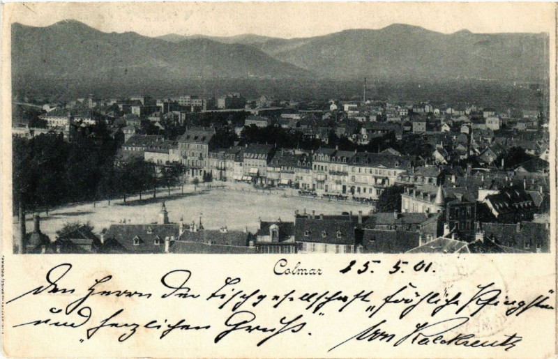 Carte postale ancienne Colmar à Colmar