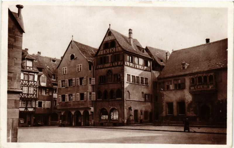 Carte postale ancienne Le Vieux Colmar à Colmar