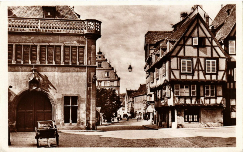 Carte postale ancienne Le Vieux Colmar à Colmar