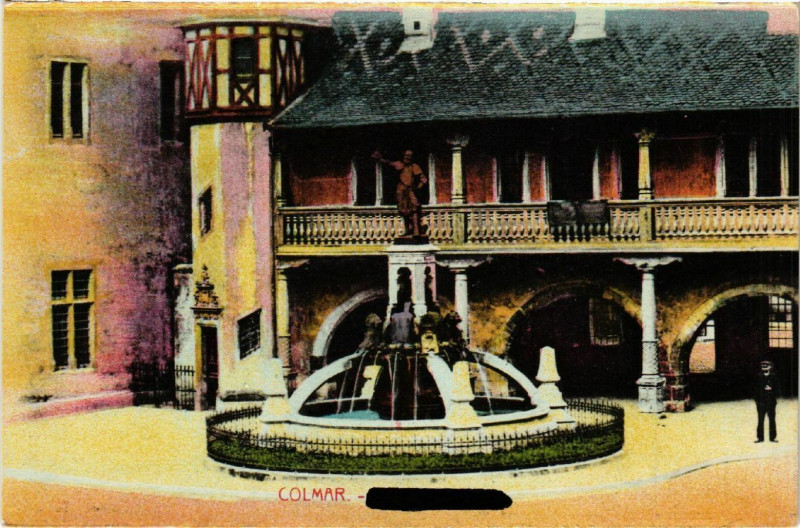 Carte postale ancienne Colmar à Colmar
