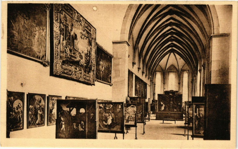 Carte postale ancienne Musée des Unterlinden a Colmar à Colmar