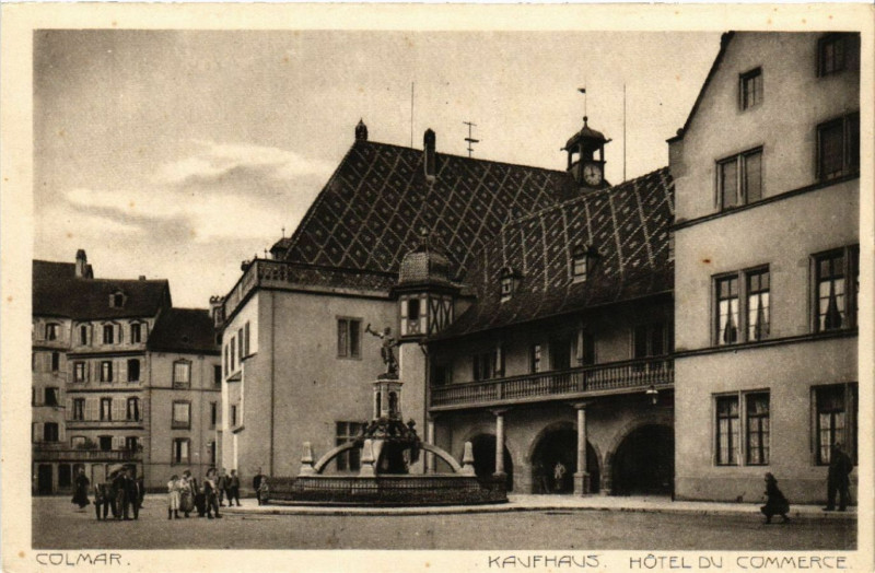 Carte postale ancienne Colmar - Kaufhaus à Colmar