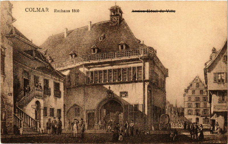 Carte postale ancienne Colmar à Colmar