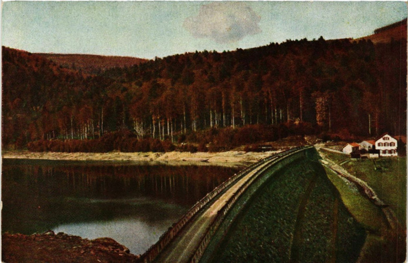 Carte postale ancienne Lac de la Lauch et Hotel