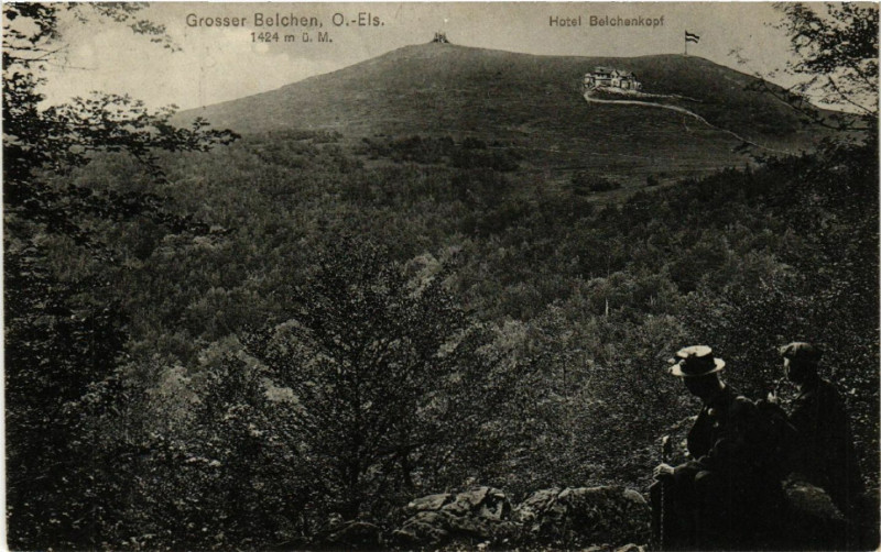 Carte postale ancienne Grosser Belchen O. Els