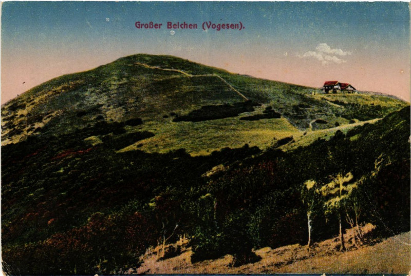 Carte postale ancienne Grosser Belchen