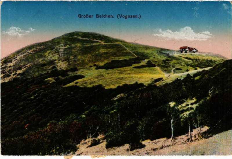 Carte postale ancienne Grosser Belchen