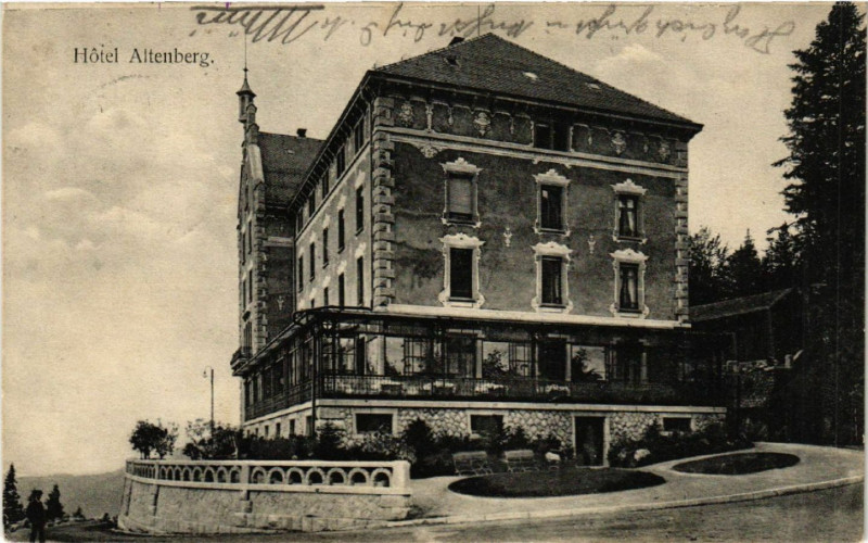Carte postale ancienne Hotel Altenberg