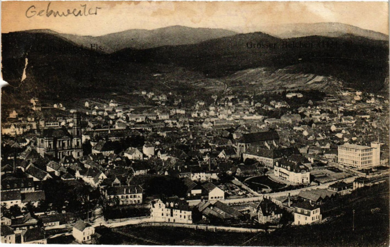 Carte postale ancienne Gebweiler