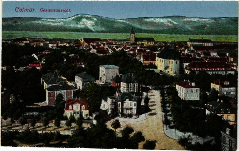 Carte postale ancienne Colmar - Gesamtansicht à Colmar