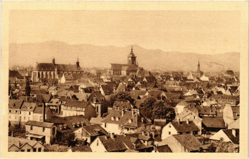 Carte postale ancienne Colmar à Colmar