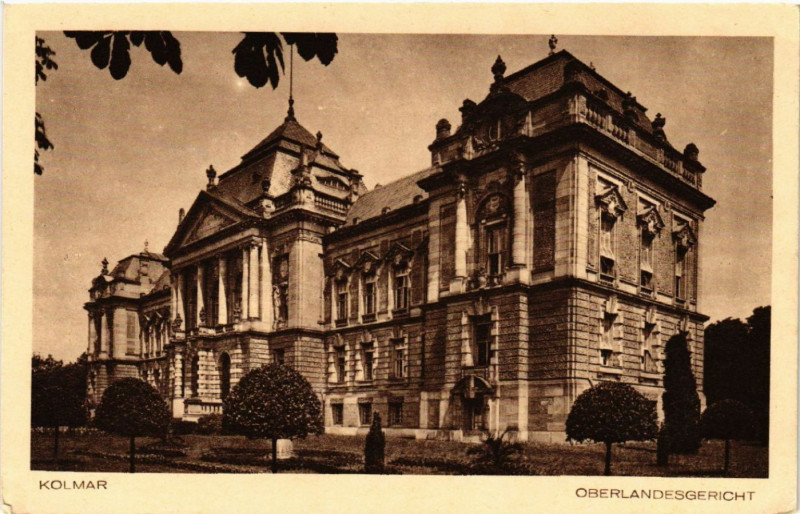 Carte postale ancienne Kolmar - Oberlandesgericht