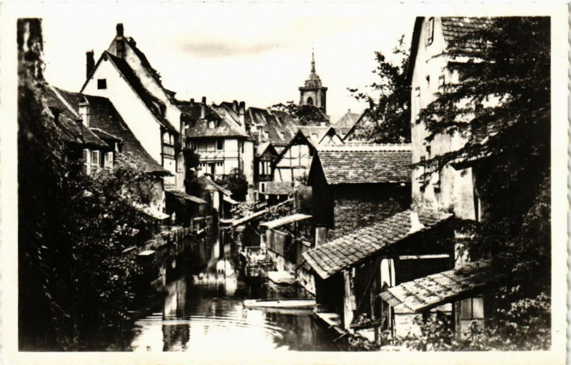 Carte postale ancienne Colmar - Betite Venise à Colmar