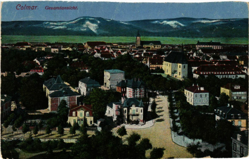 Carte postale ancienne Colmar - Gesamtansicht à Colmar
