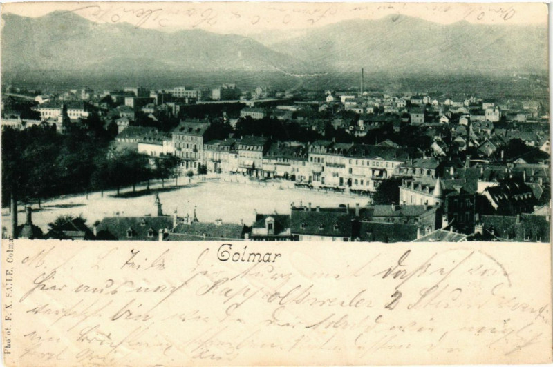 Carte postale ancienne Colmar à Colmar