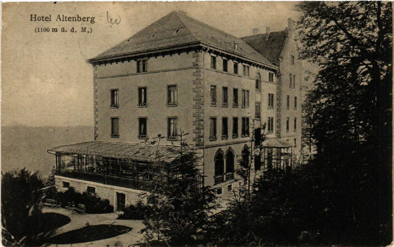 Carte postale ancienne Hotel Altenberg
