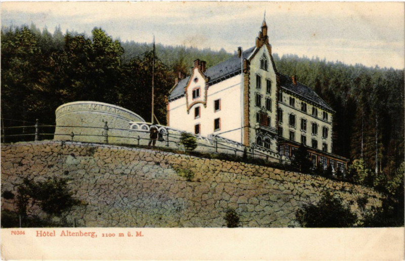 Carte postale ancienne Hotel Altenberg