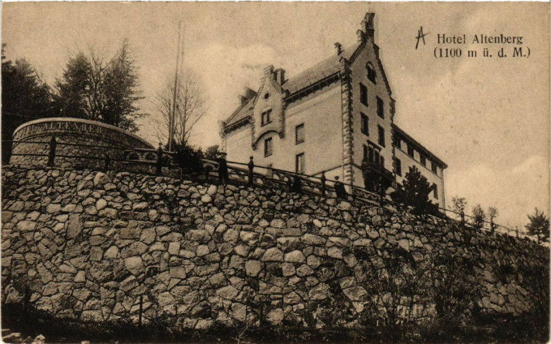 Carte postale ancienne Hotel Altenberg