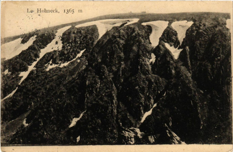 Carte postale ancienne Le Hohneck