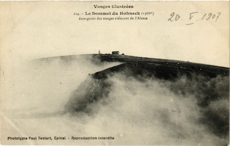Carte postale ancienne Le Sommet du Hohneck