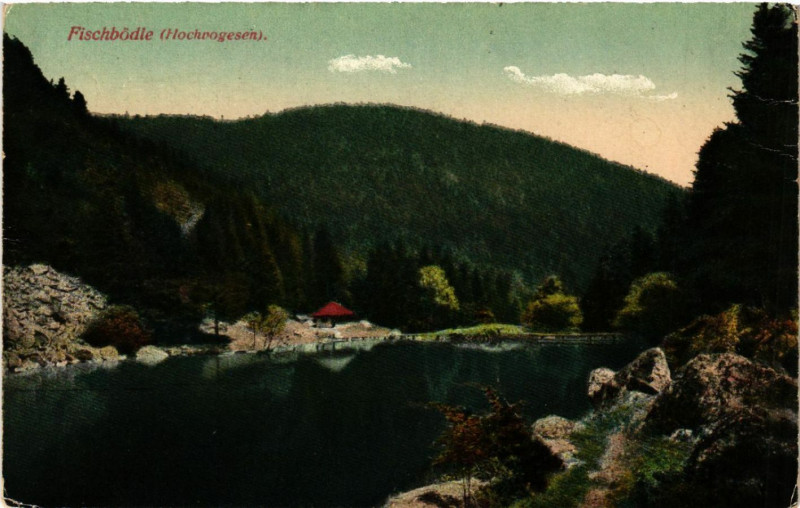 Carte postale ancienne Fischbodle