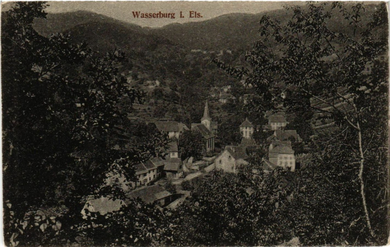 Carte postale ancienne Wasserburg i. Els