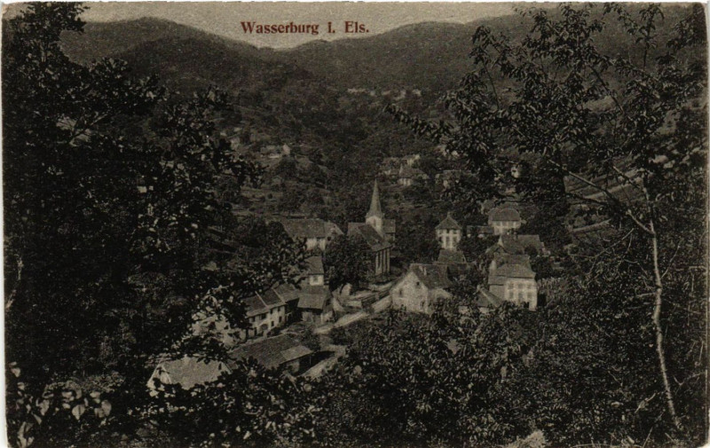 Carte postale ancienne Wasserburg