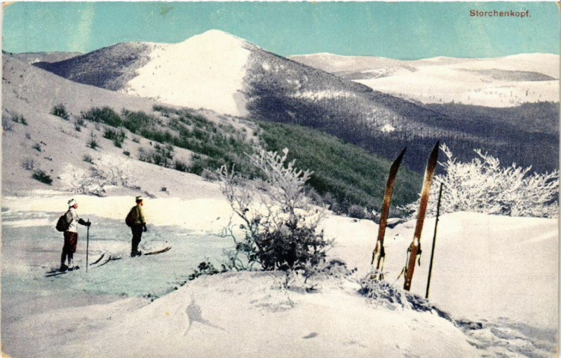 Carte postale ancienne Storchenkopf