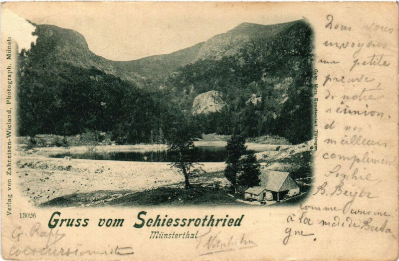 Carte postale ancienne Gruss vom Schiesstoried
