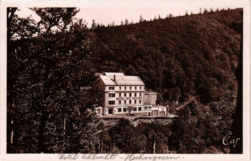 Carte postale ancienne Hotel Schlucht - Hochvogessen