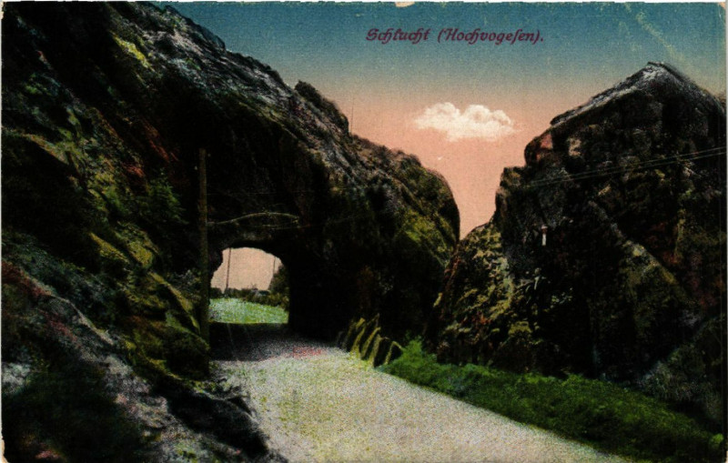 Carte postale ancienne Schlucht