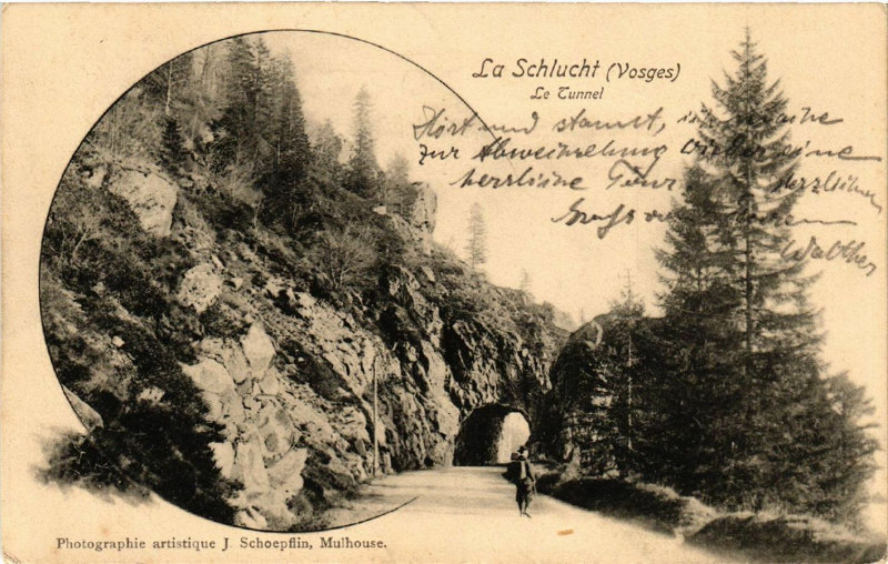 Carte postale ancienne La Schlucht