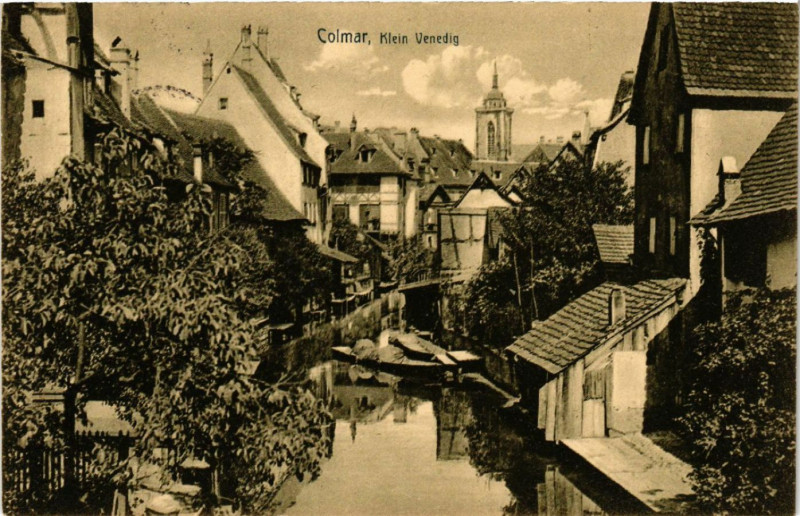 Carte postale ancienne Colmar - Klein Venedig à Colmar