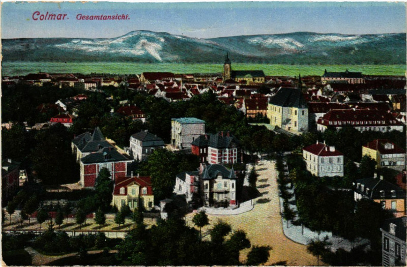 Carte postale ancienne Colmar - Gesamtansicht à Colmar
