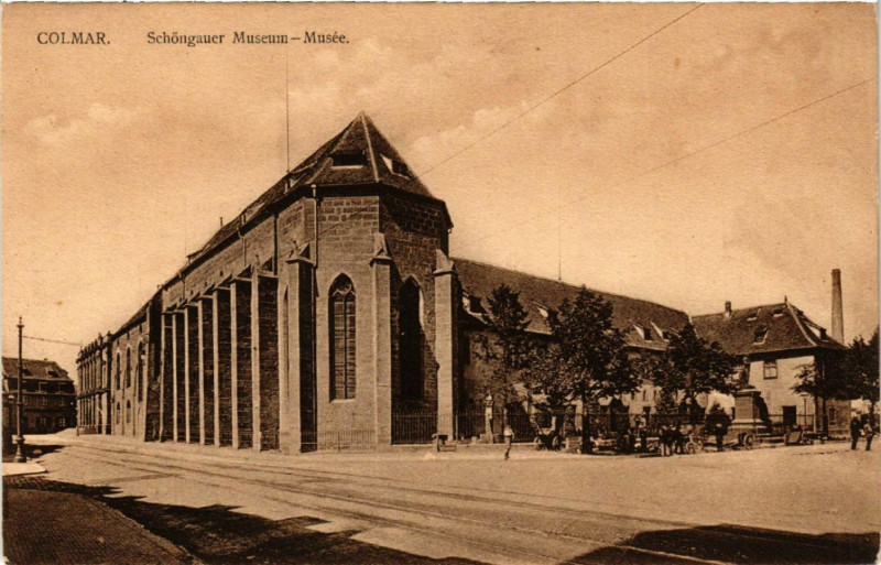 Carte postale ancienne Colmar - Schongauer Museum - Musée à Colmar