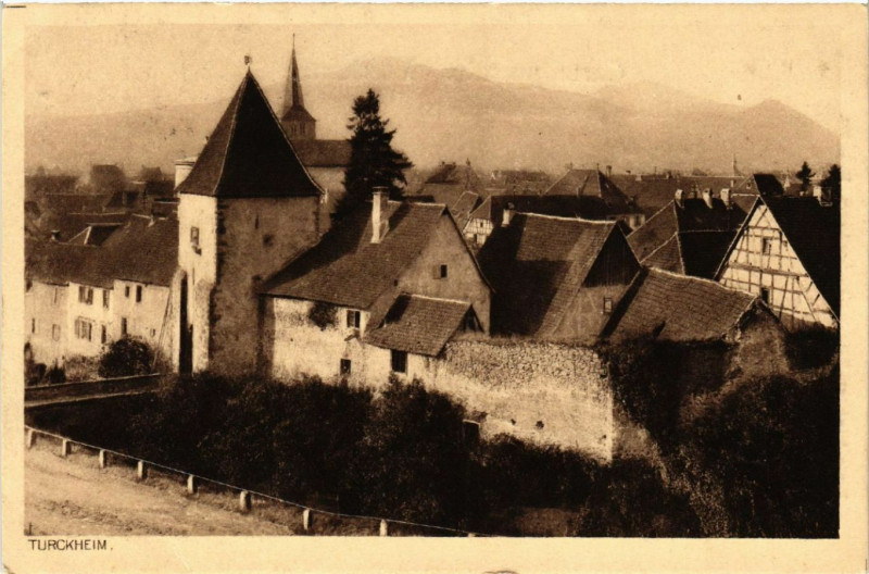 Carte postale ancienne Turkheim