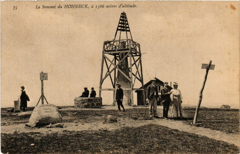 Carte postale ancienne Le Sommet du Hohneck