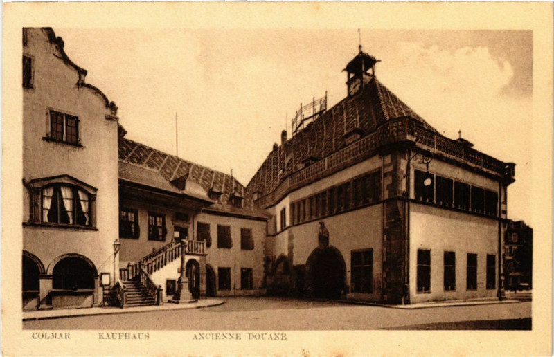 Carte postale ancienne Colmar - Kaufhaus à Colmar