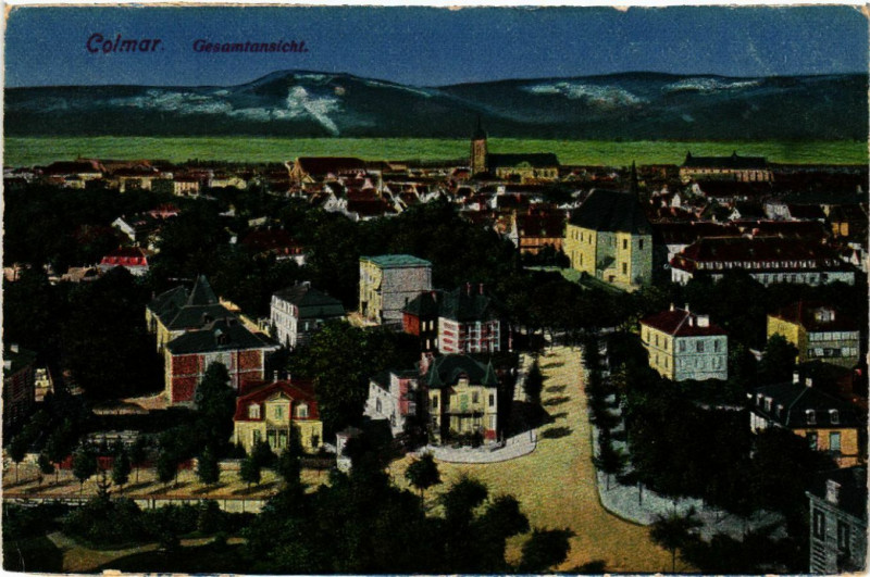 Carte postale ancienne Colmar à Colmar