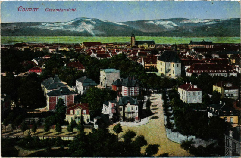 Carte postale ancienne Colmar à Colmar