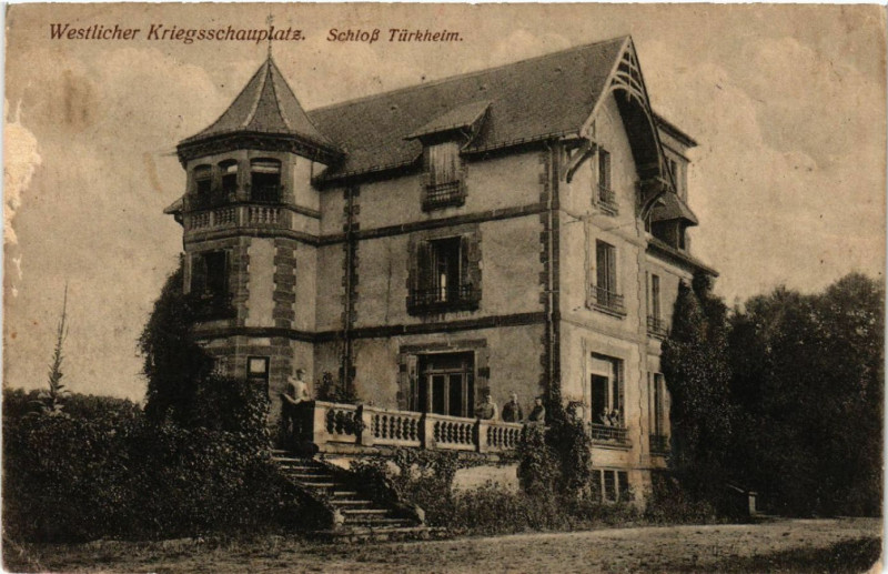 Carte postale ancienne Westlicher Kriegsschauplatz