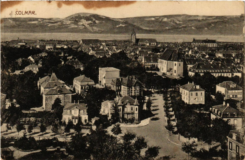 Carte postale ancienne Colmar à Colmar