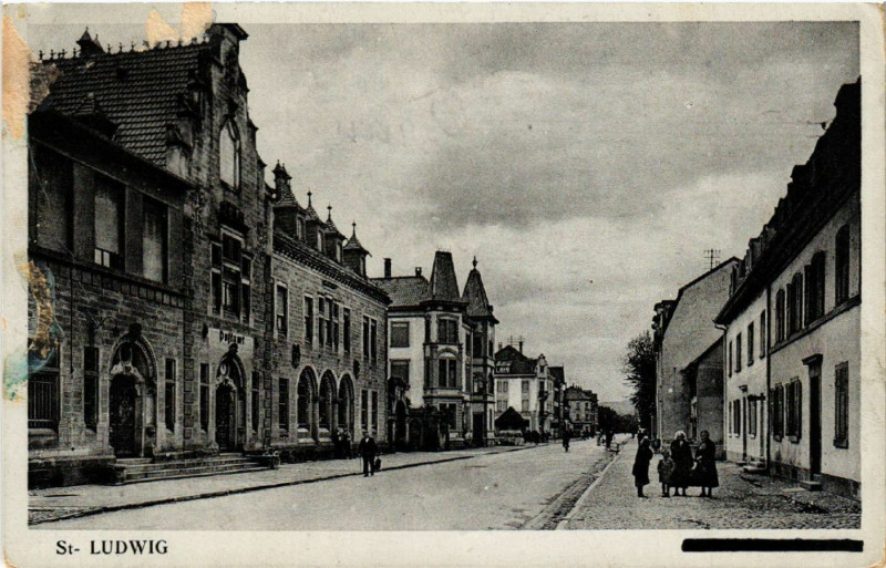 Carte postale ancienne Saint-Ludwig