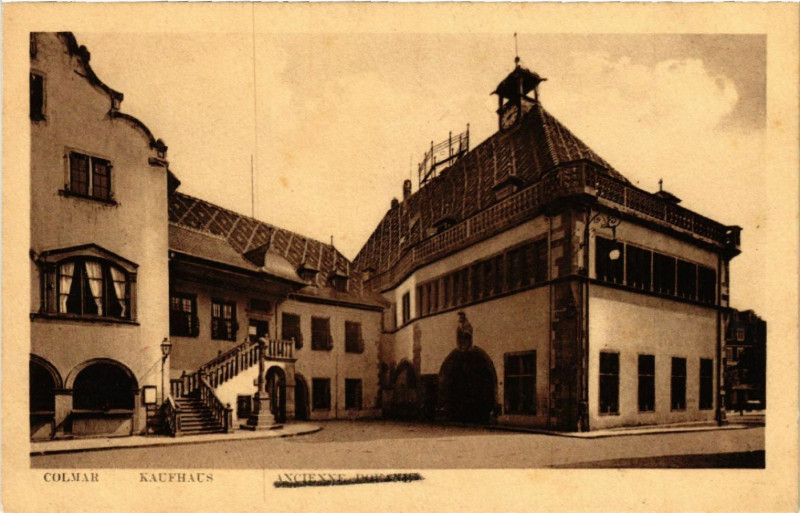 Carte postale ancienne Colmar - Kaufhaus à Colmar